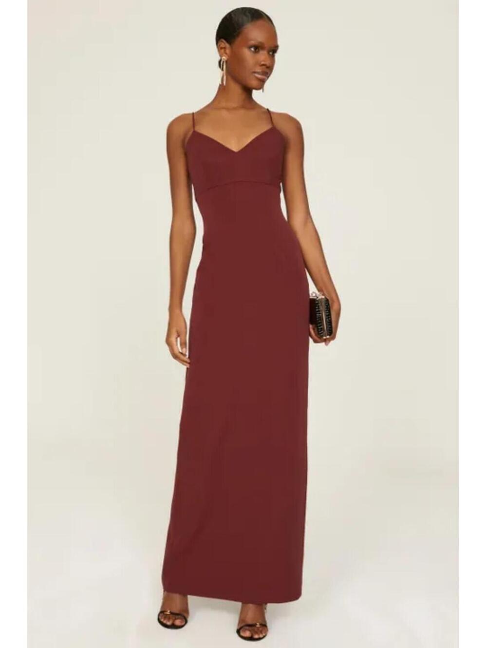 Merlot Red Gown by Toccin x RTR Size 2 Quiet Luxury